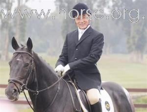 Jackie Chan promotes 2008 Olympic equestrian events