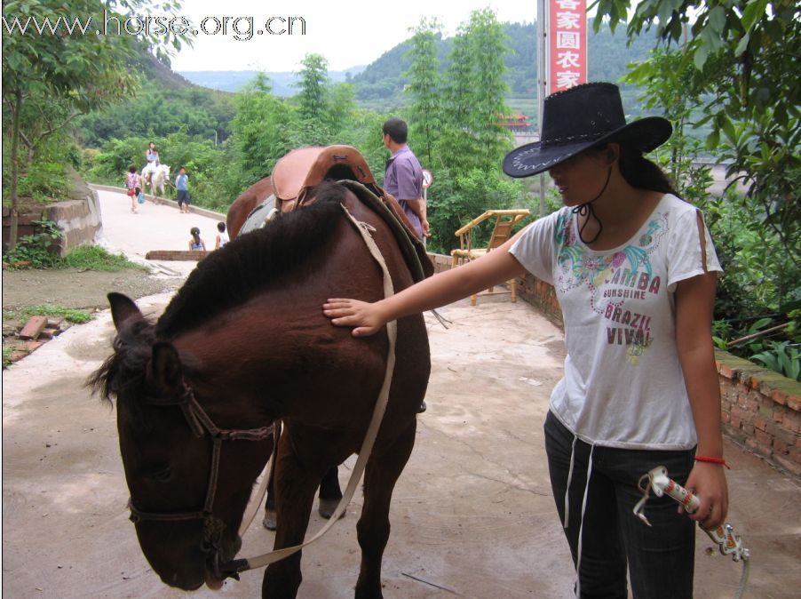 2008-8-10号︿◎悾嫣MM金龙骑马个人特写