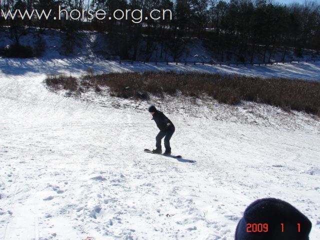 新年玩雪