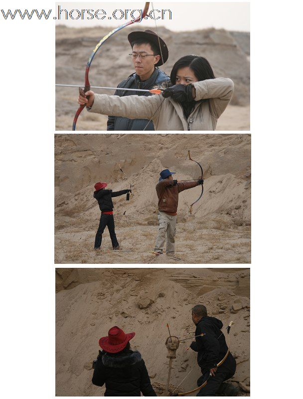 09年元旦德龙马场迎新年第一次骑射召集