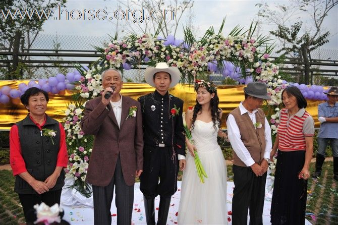 一个老牛仔的婚礼—终于婚了.....
