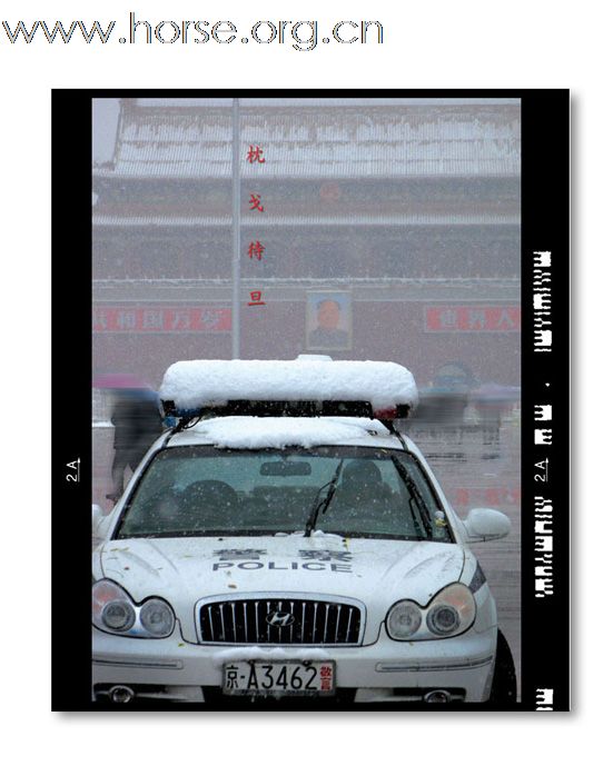 和雪版主之"瑞雪兆丰年":晓光手记"2009北京第一场雪"