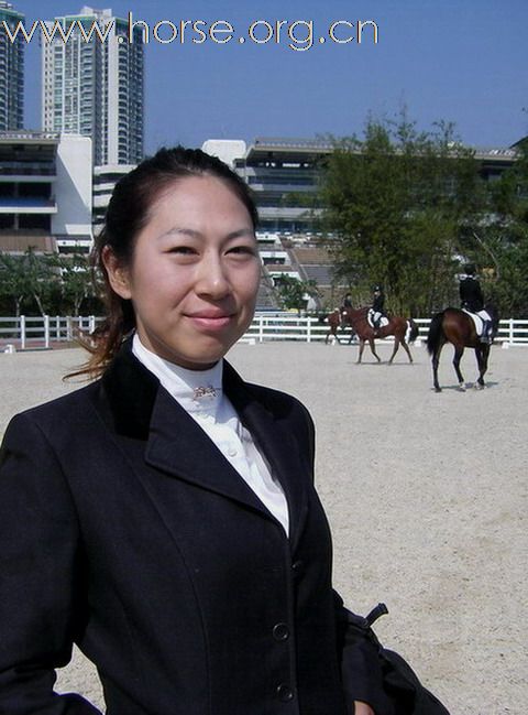 香港 清水灣騎術教育中心的娘子軍