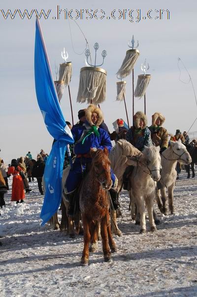 2009西乌旗草原冰雪嘉年华赛马现场亲历