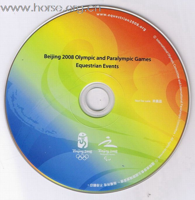 DVD of Beijing 2008 Olympic_Equestrian