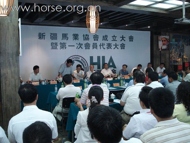 亲历顶着暴乱恐怖隆重召开的新疆马业协会成立大会