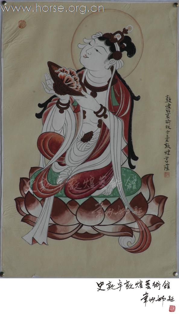 [原创]一代佛国画师 史敦宇