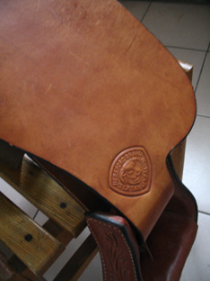 优惠转让美国名牌西部鞍，TAX TAN. 15inch.