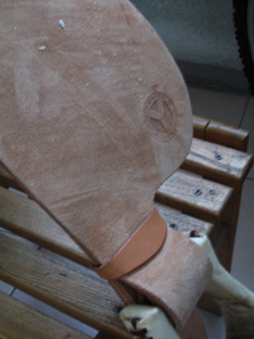 优惠转让美国名牌西部鞍，TAX TAN. 15inch.