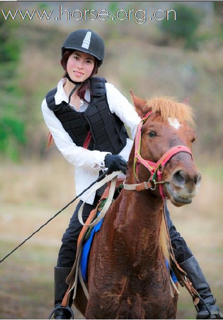温州美女骑士跑马场  心语婷 以马会友