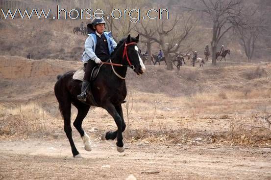 中国马友骑马环官厅水库150公里骑马大穿越