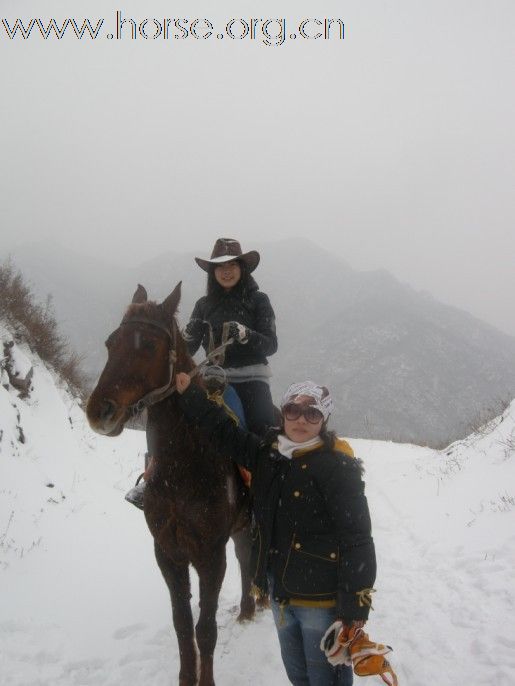 【龙庆峡燕长城】纵马长啸雪中飞，青山薄雾侠士情