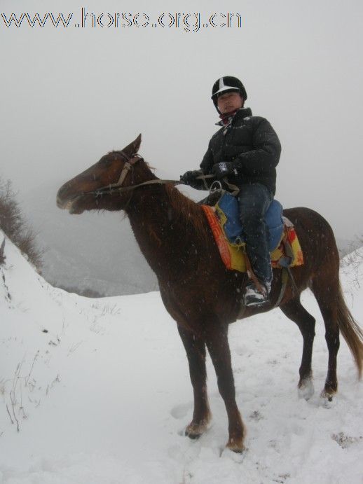 【龙庆峡燕长城】纵马长啸雪中飞，青山薄雾侠士情