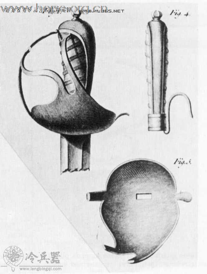 1728年-1907年西班牙骑兵部队装备的弯刀和直剑