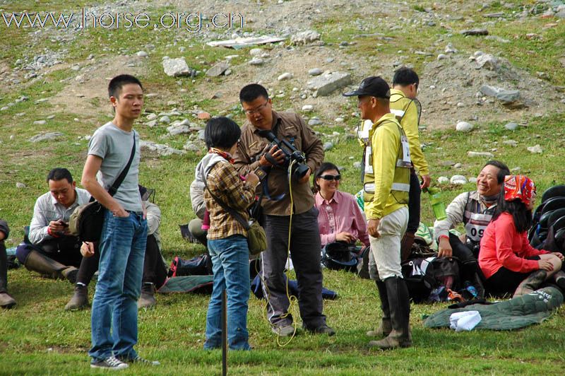 2010喀纳斯拉力赛精彩图片—检查与休停