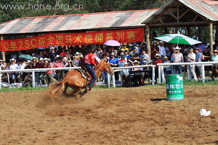 2010马术绕桶赛