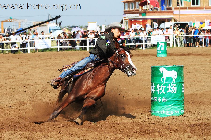 2010马术绕桶赛